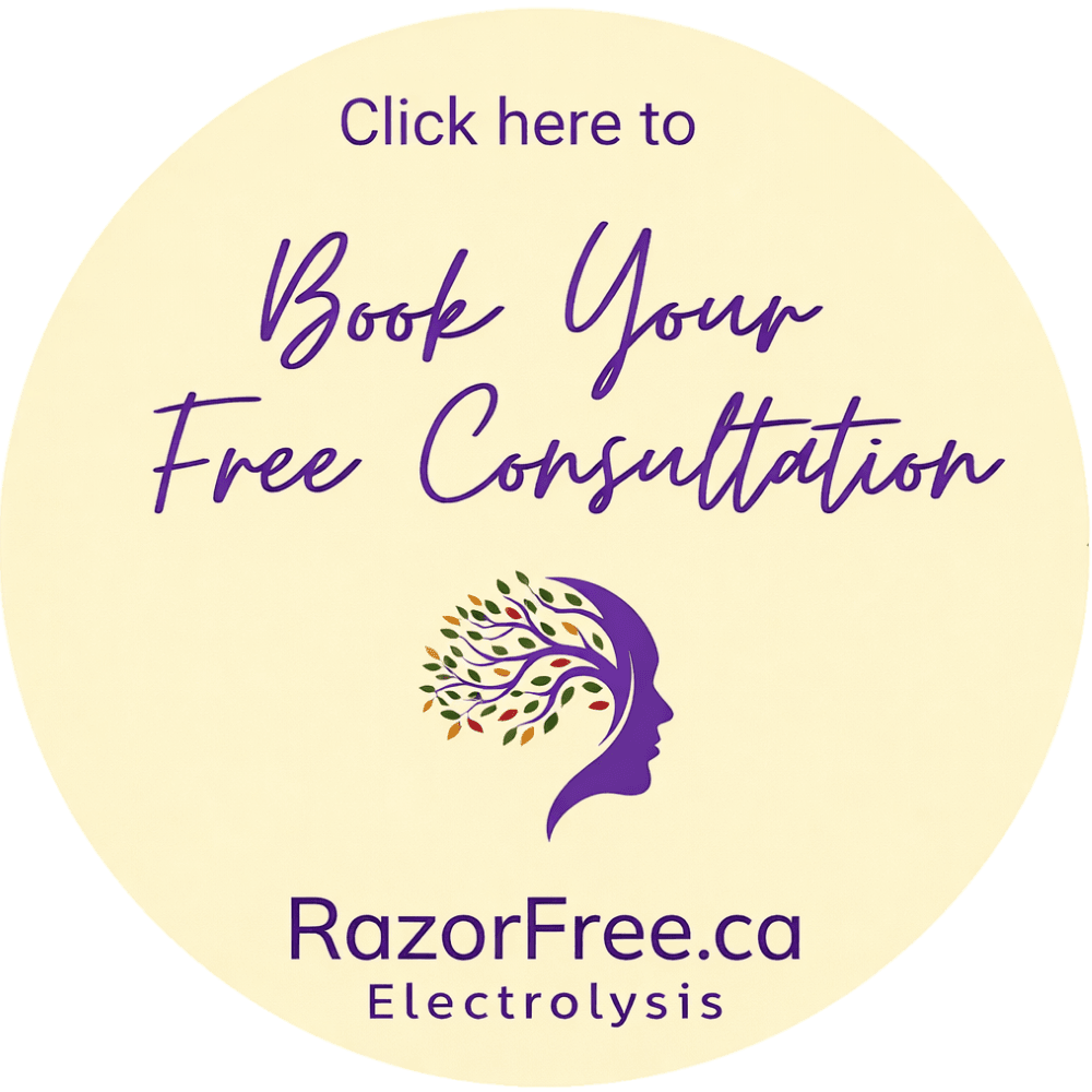 Book free electrolysis consultation at RazorFree Electrolysis clinic