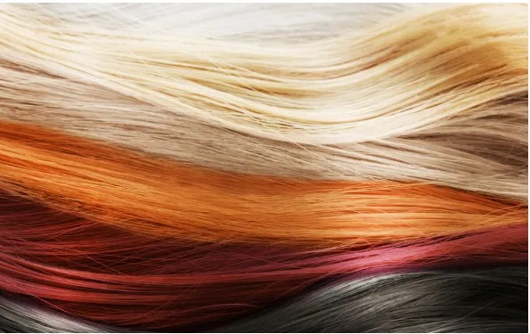 Different hair colours showing electrolysis works on blonde red grey and dark hair