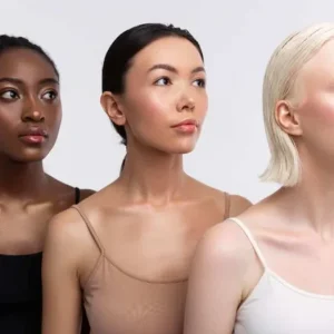 Permanent hair removal for women of all ages, skin types, and backgrounds. Women with different skin tones and hair colours representing inclusive electrolysis treatment options
